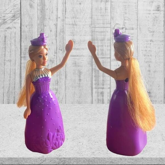 McDonald's Happy Meal Toy 2019 Barbie Princess #3 Purple Dress - Picture 1 of 8